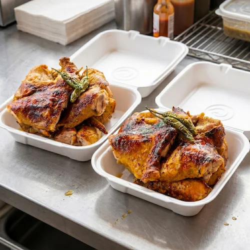 Dos pollos asados del Festín Familiar